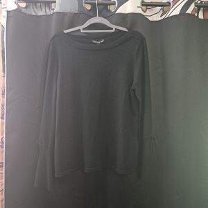 Black Long-Sleeve Sweater